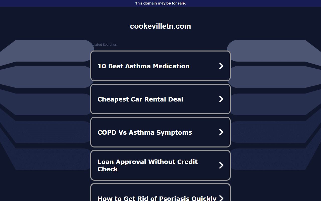 Cookeville city official website for local bankruptcy record resources