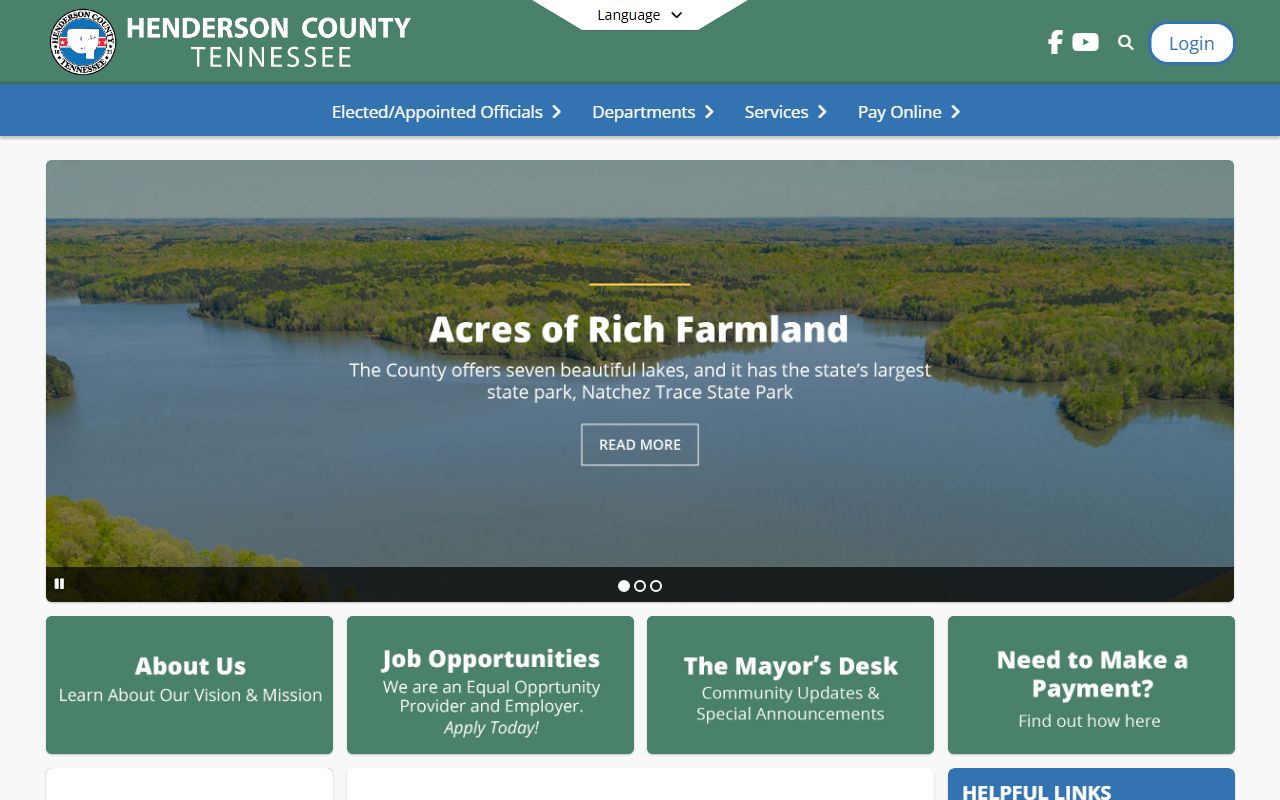 Henderson County government portal for bankruptcy records research