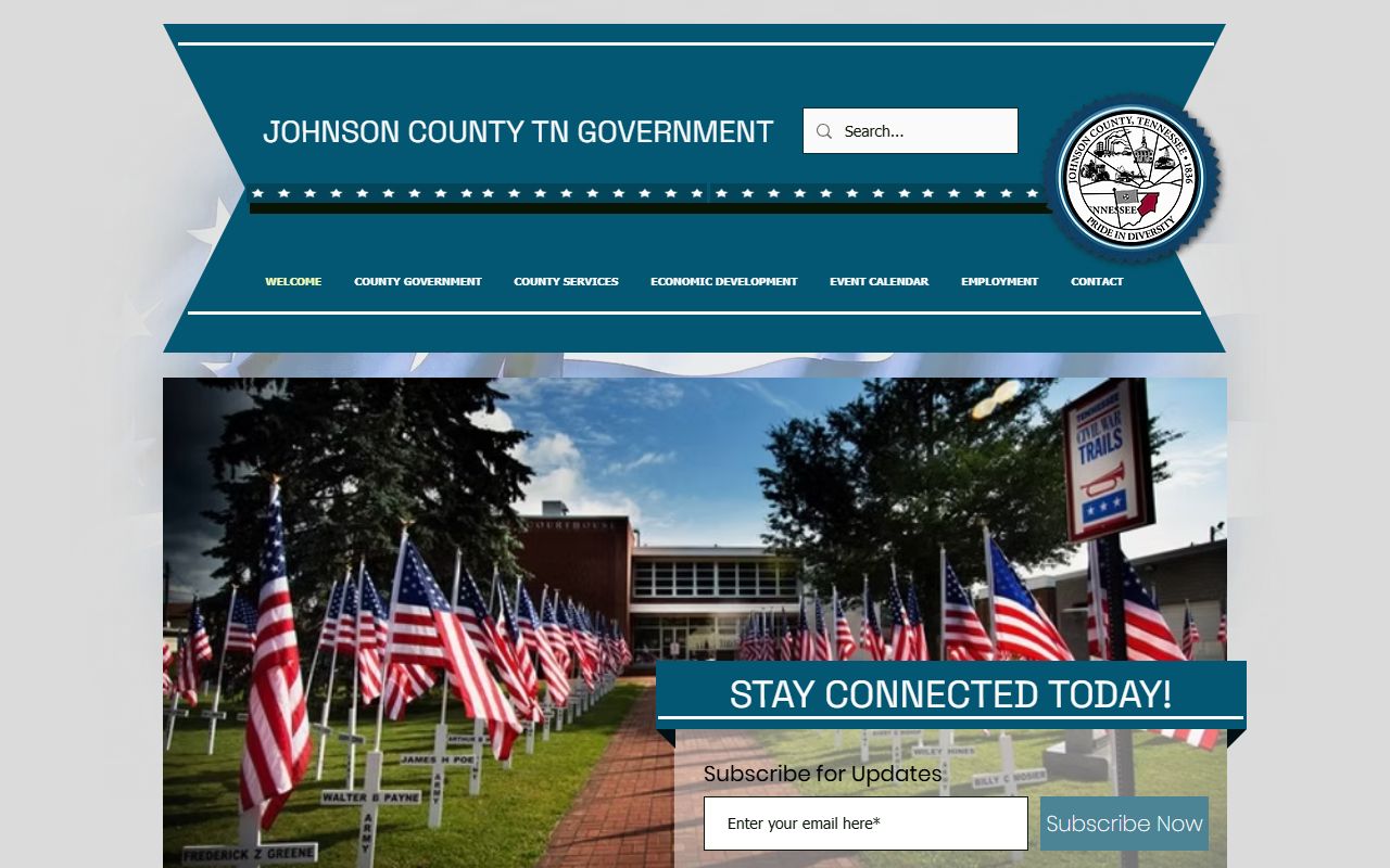Johnson County government portal for local court and bankruptcy records resources