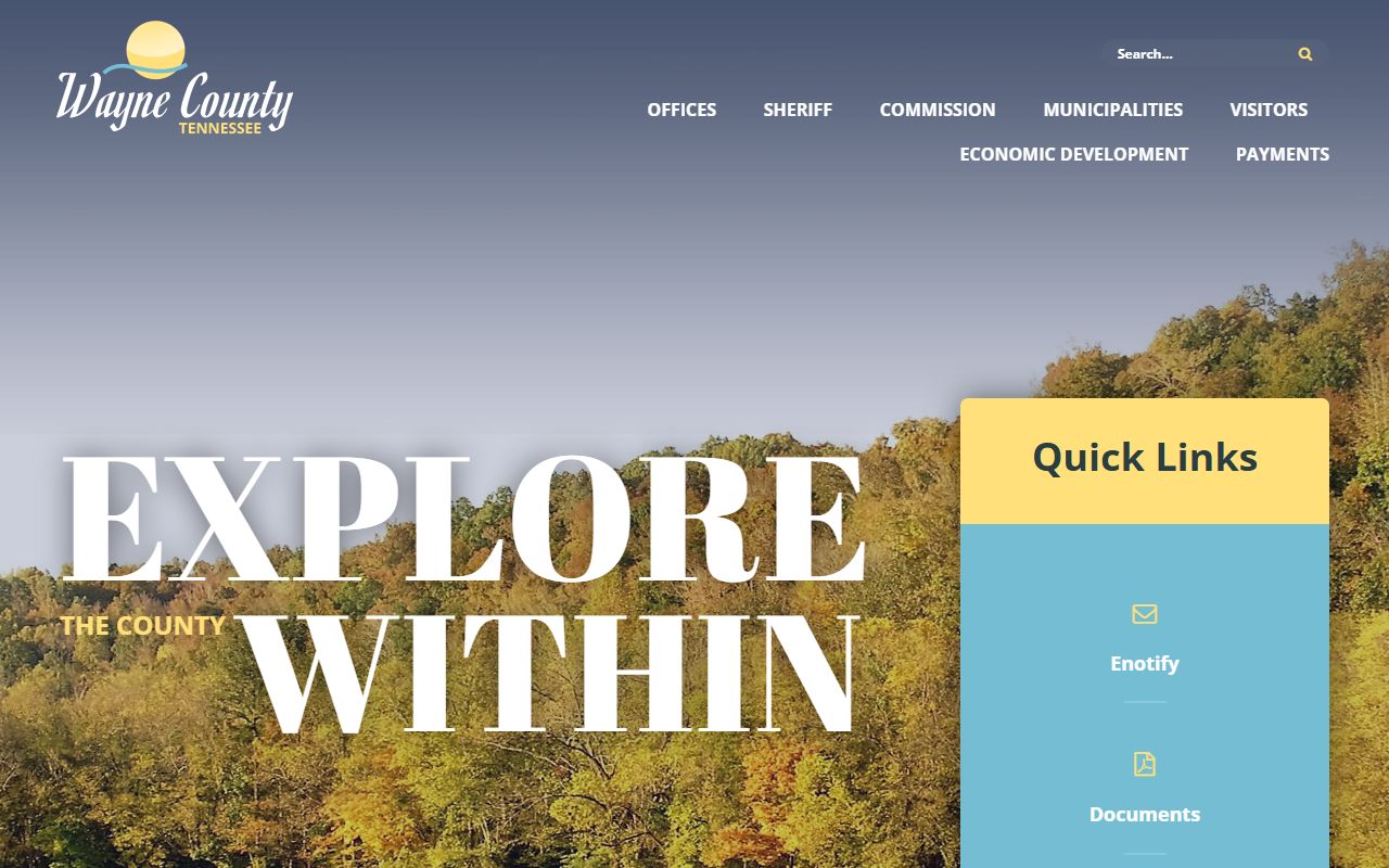 Wayne County government portal for bankruptcy record research